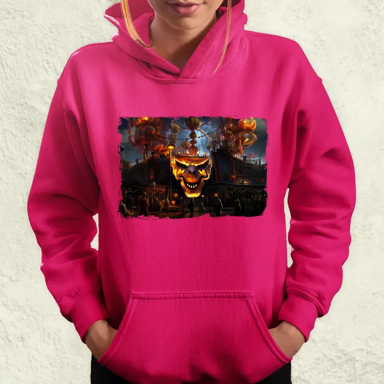 Pareidolia Pennywise vidámpark fantázia v4 női pulóver