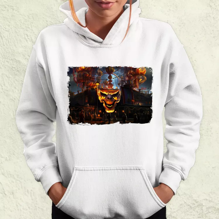Pareidolia Pennywise vidámpark fantázia v4 női pulóver