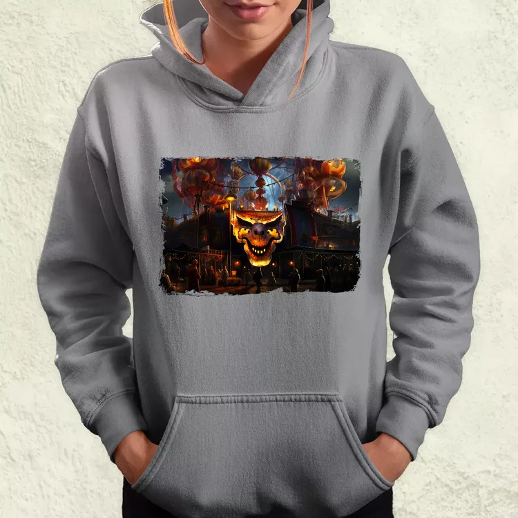 Pareidolia Pennywise vidámpark fantázia v4 női pulóver