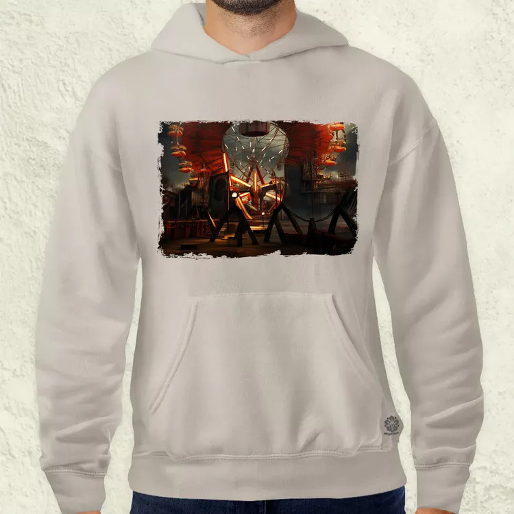 Pareidolia Pennywise vidámpark fantázia v5 férfi pulóver