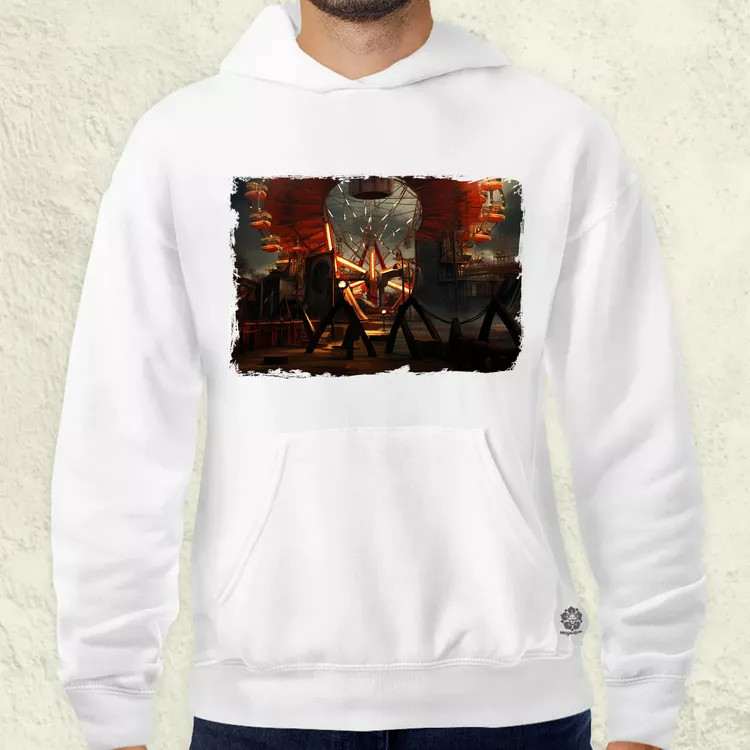 Pareidolia Pennywise vidámpark fantázia v5 férfi pulóver