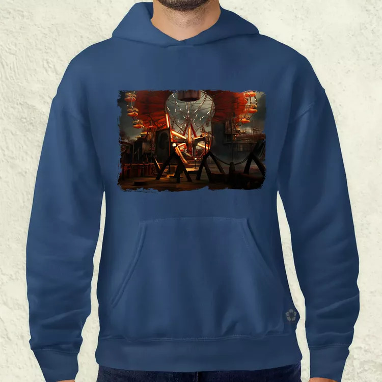 Pareidolia Pennywise vidámpark fantázia v5 férfi pulóver