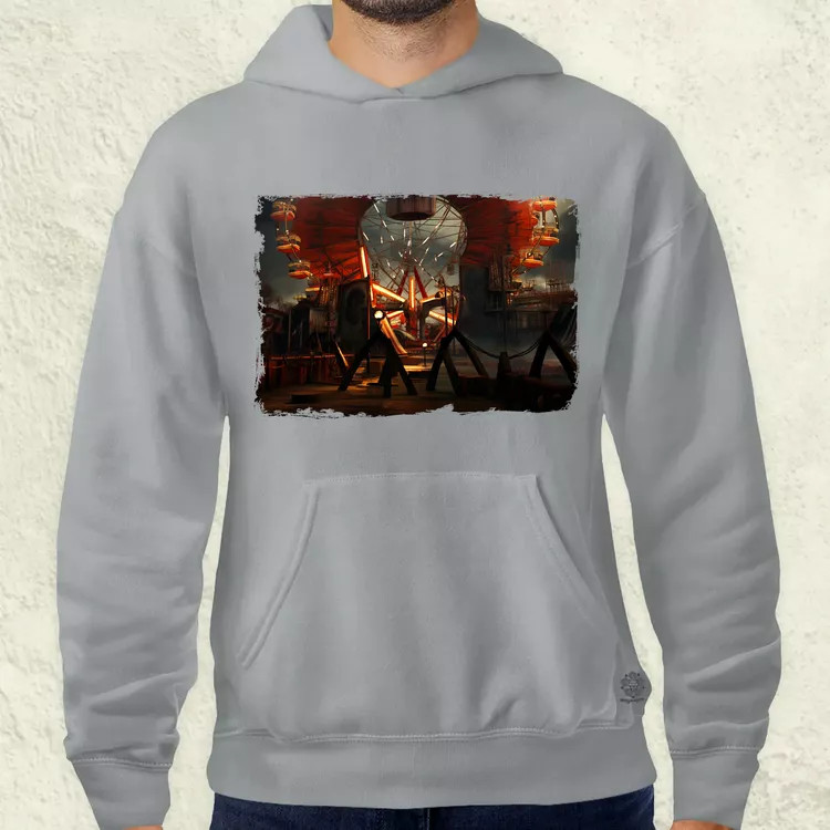 Pareidolia Pennywise vidámpark fantázia v5 férfi pulóver
