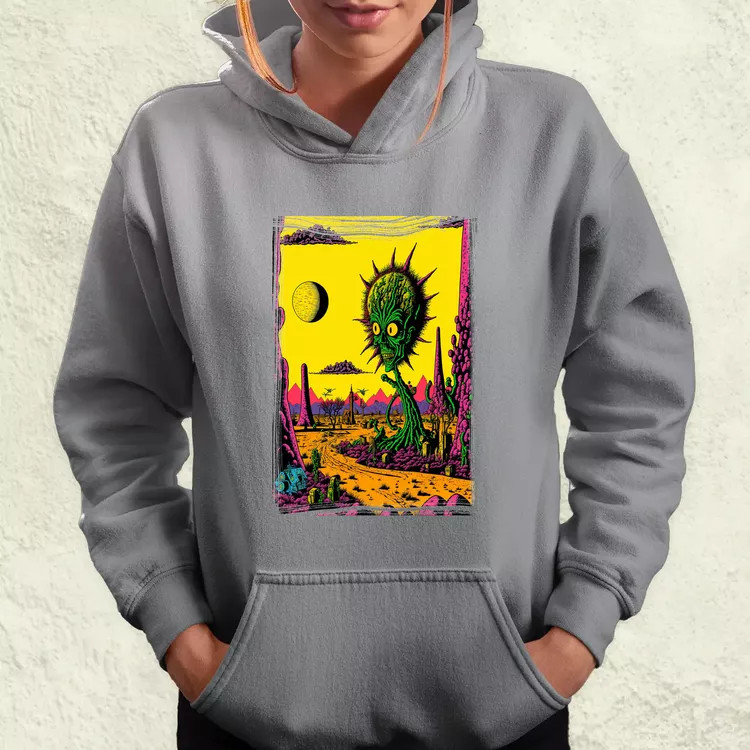 Basil Wolverton fanart v6 női pulóver