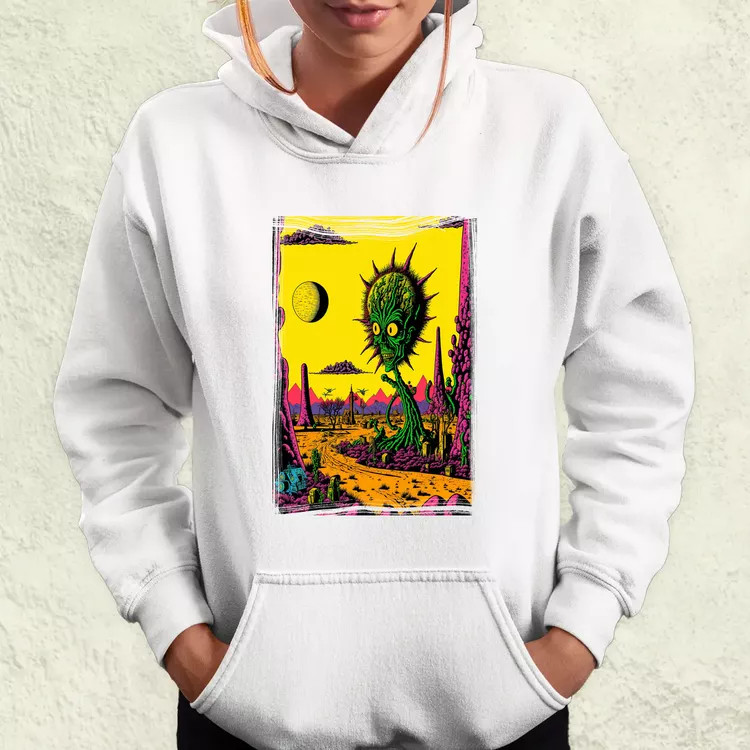 Basil Wolverton fanart v6 női pulóver