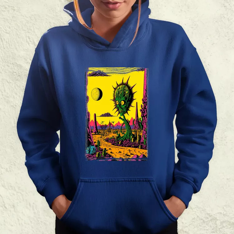 Basil Wolverton fanart v6 női pulóver