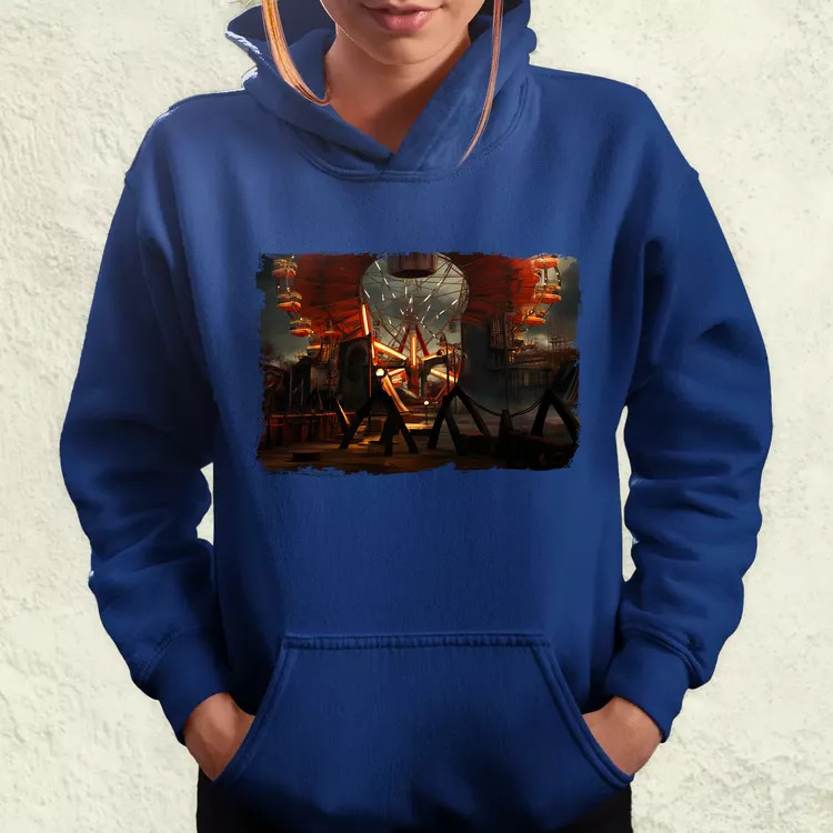 Pareidolia Pennywise vidámpark fantázia v5 női pulóver