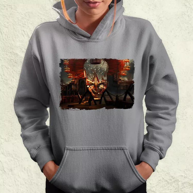 Pareidolia Pennywise vidámpark fantázia v5 női pulóver