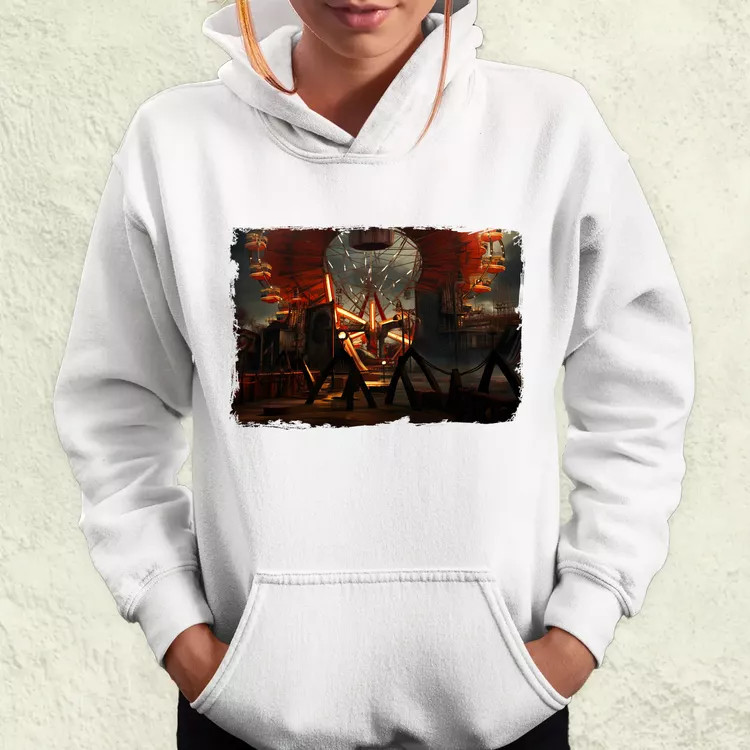 Pareidolia Pennywise vidámpark fantázia v5 női pulóver