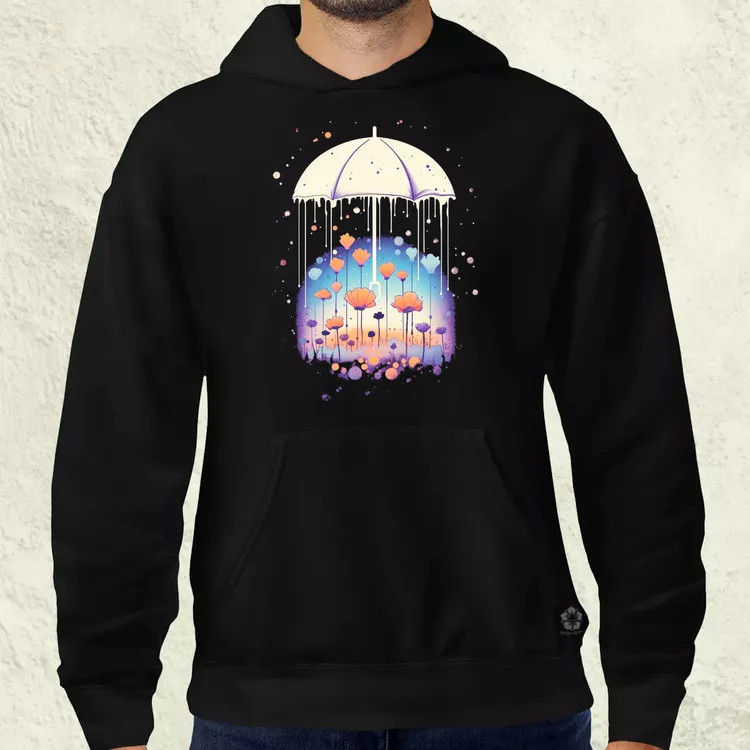 Esernyő fantázia v3 férfi pulóver