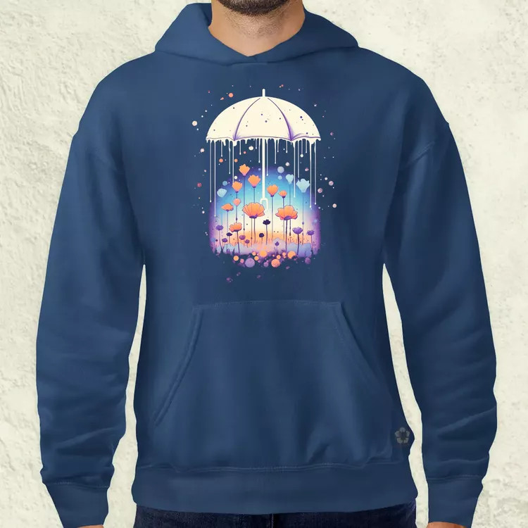 Esernyő fantázia v3 férfi pulóver