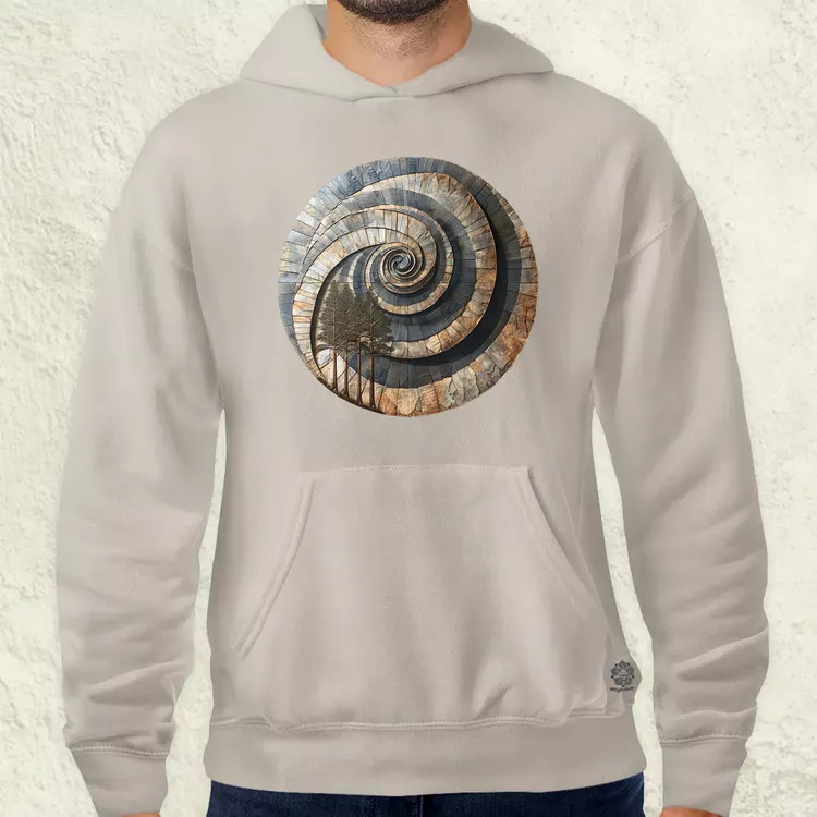 Fibonacci fákkal v1 férfi pulóver