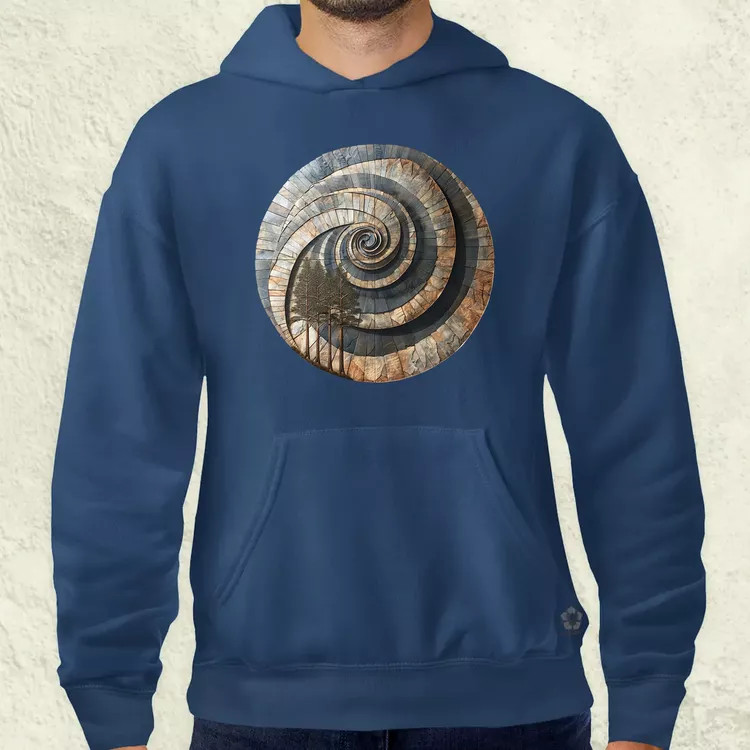 Fibonacci fákkal v1 férfi pulóver