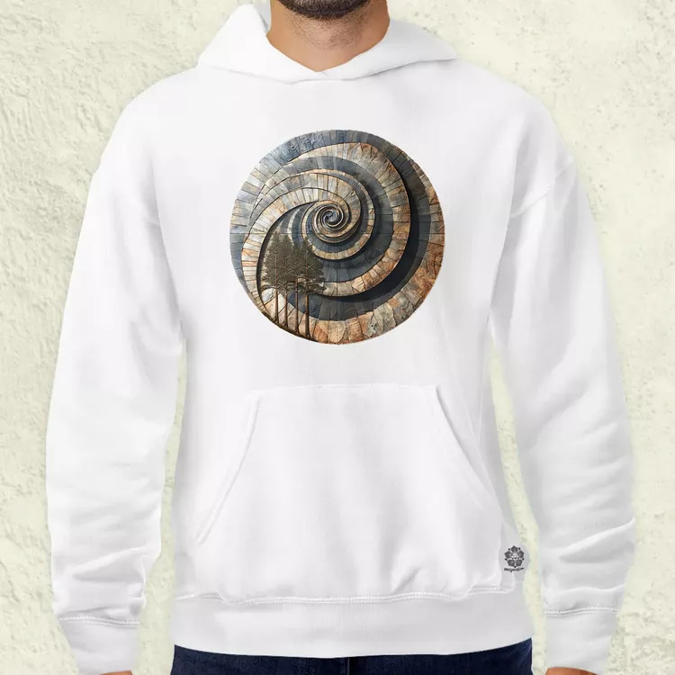 Fibonacci fákkal v1 férfi pulóver