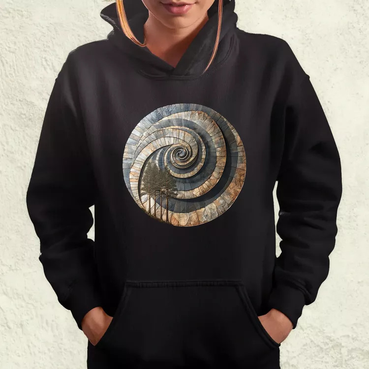 Fibonacci fákkal v1 női pulóver