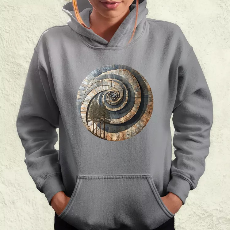 Fibonacci fákkal v1 női pulóver