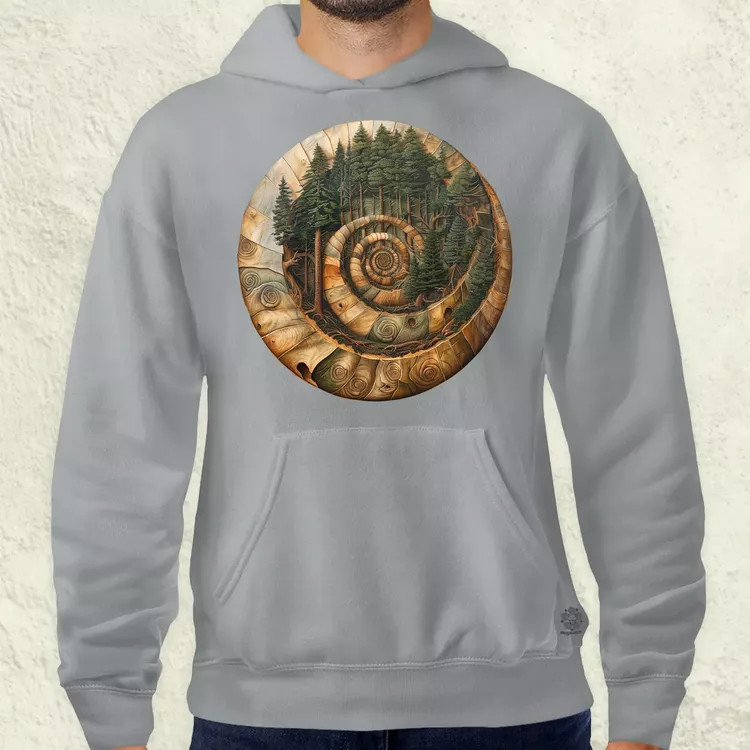Fibonacci fákkal v3 férfi pulóver