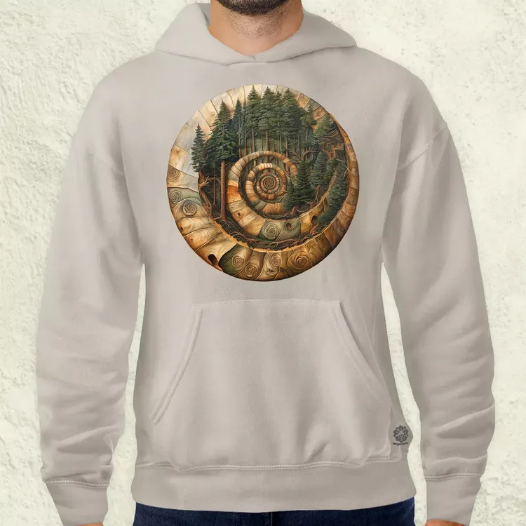 Fibonacci fákkal v3 férfi pulóver