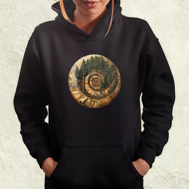 Fibonacci fákkal v3 női pulóver