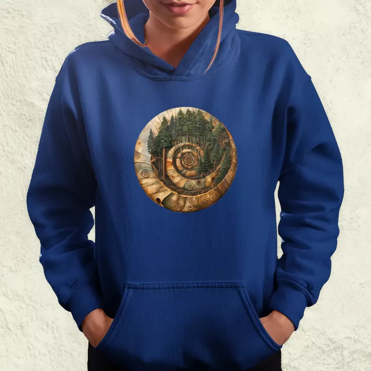 Fibonacci fákkal v3 női pulóver