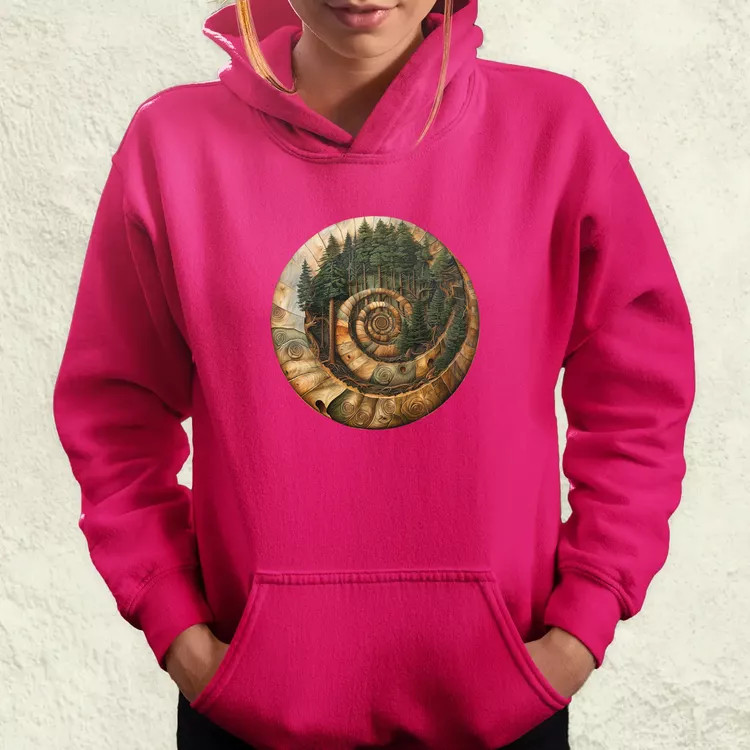 Fibonacci fákkal v3 női pulóver