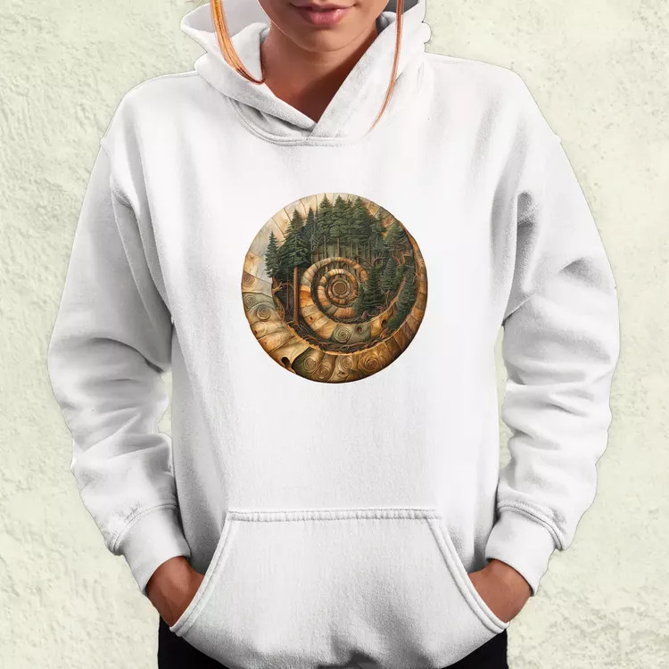 Fibonacci fákkal v3 női pulóver