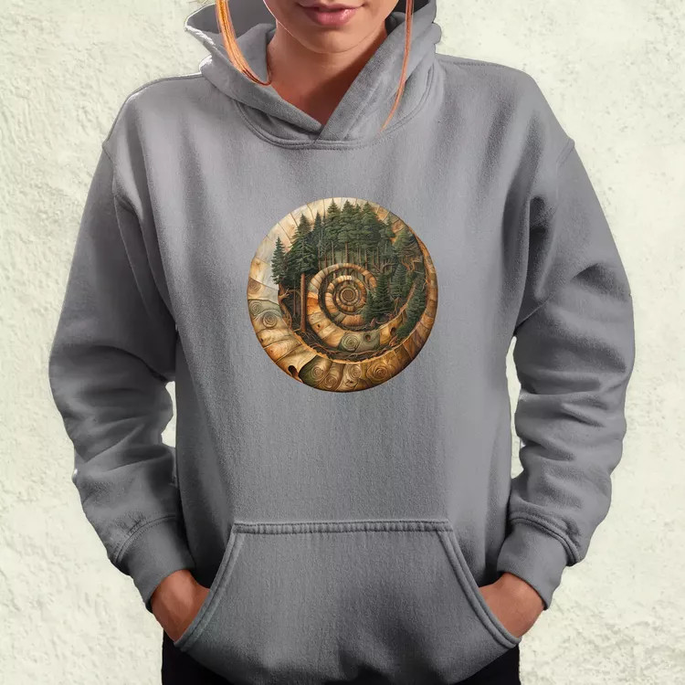Fibonacci fákkal v3 női pulóver