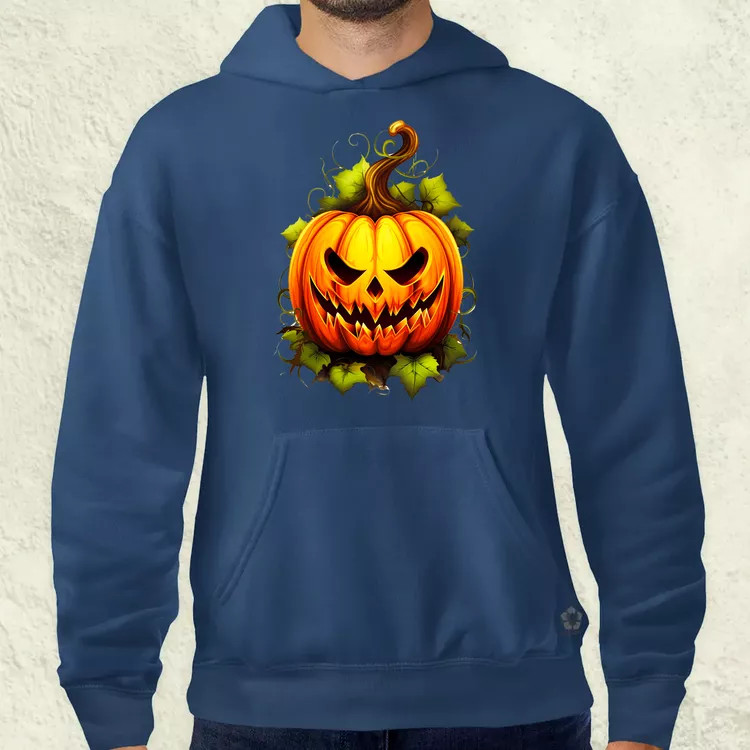 Halloween tök v1 férfi pulóver