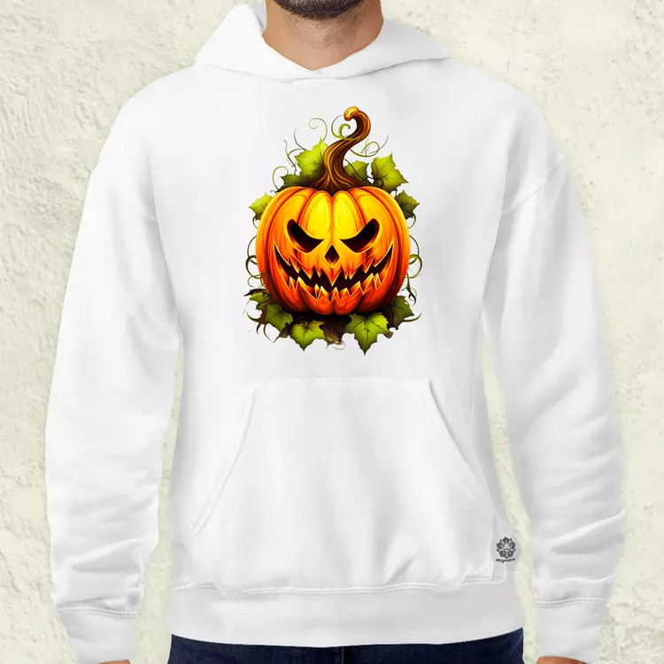 Halloween tök v1 férfi pulóver