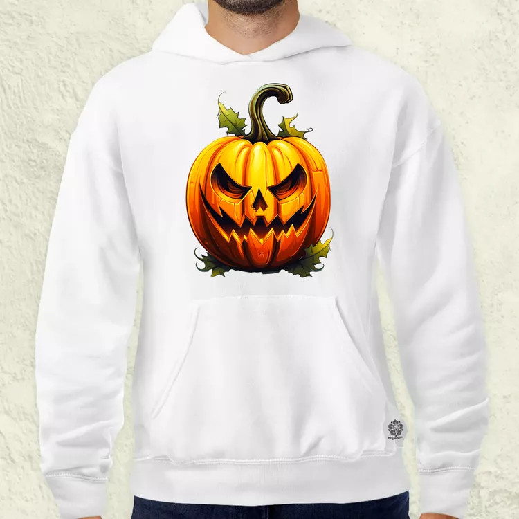 Halloween tök v2 férfi pulóver