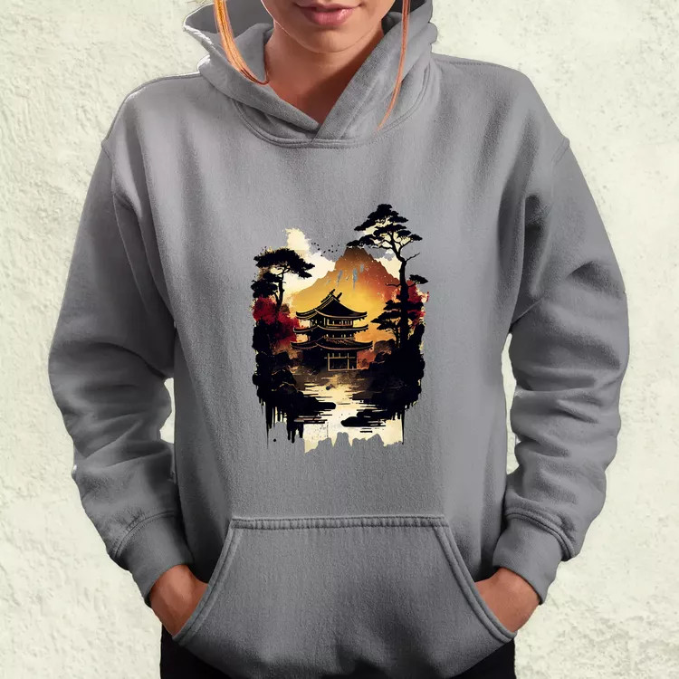 Japán dodzso v1 női pulóver
