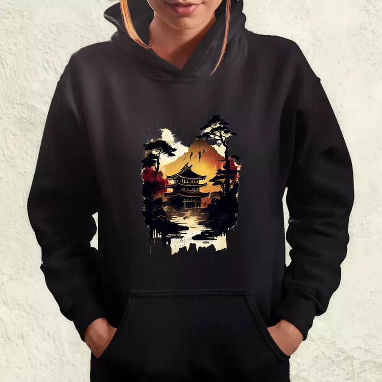 Japán dodzso v1 női pulóver