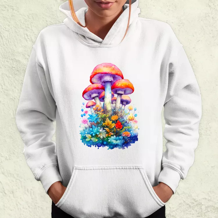 Kawaii varázsgomba v1 női pulóver