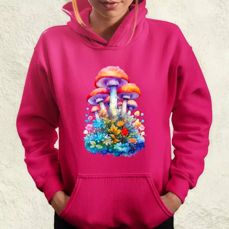 Kawaii varázsgomba v1 női pulóver