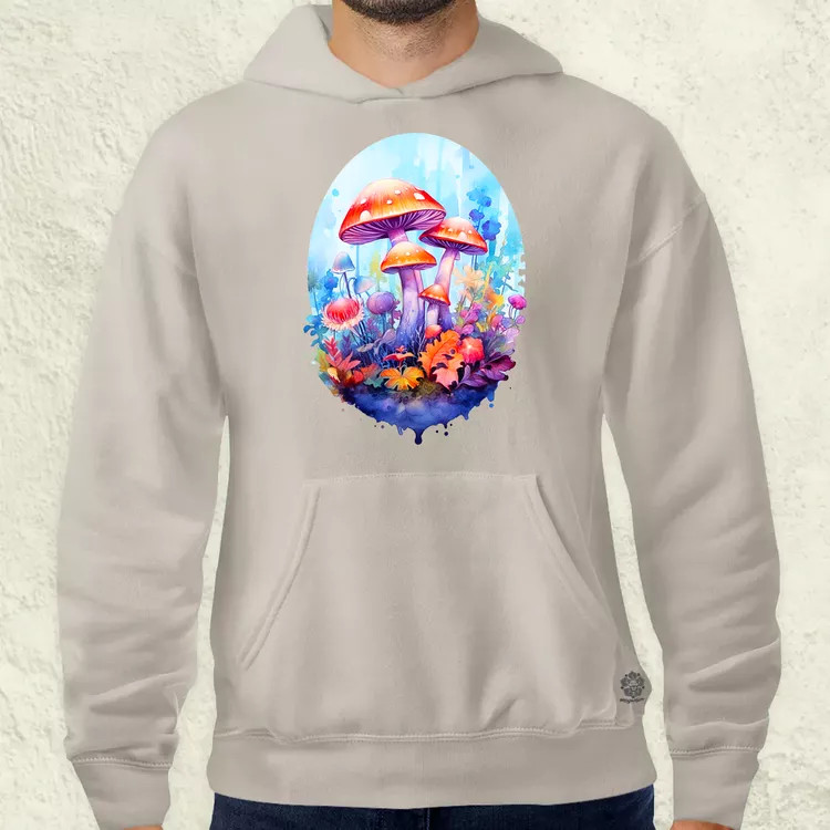 Kawaii varázsgomba v2 férfi pulóver
