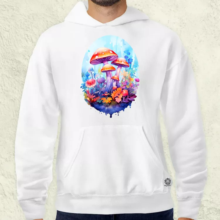 Kawaii varázsgomba v2 férfi pulóver