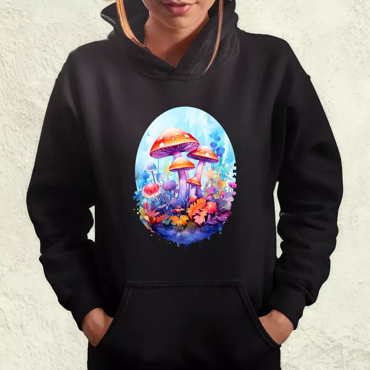 Kawaii varázsgomba v2 női pulóver