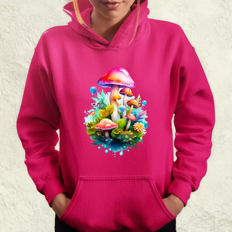 Kawaii varázsgomba v3 női pulóver