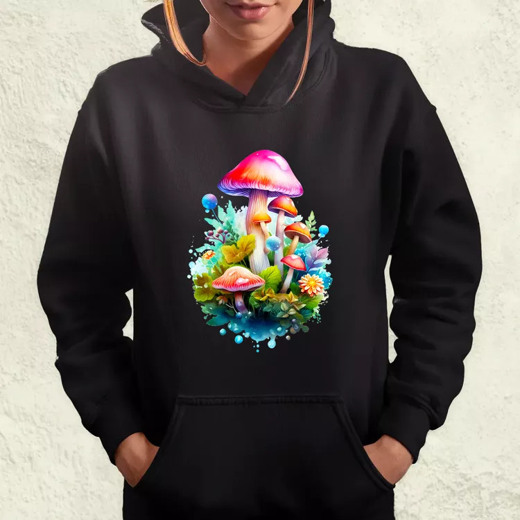 Kawaii varázsgomba v3 női pulóver