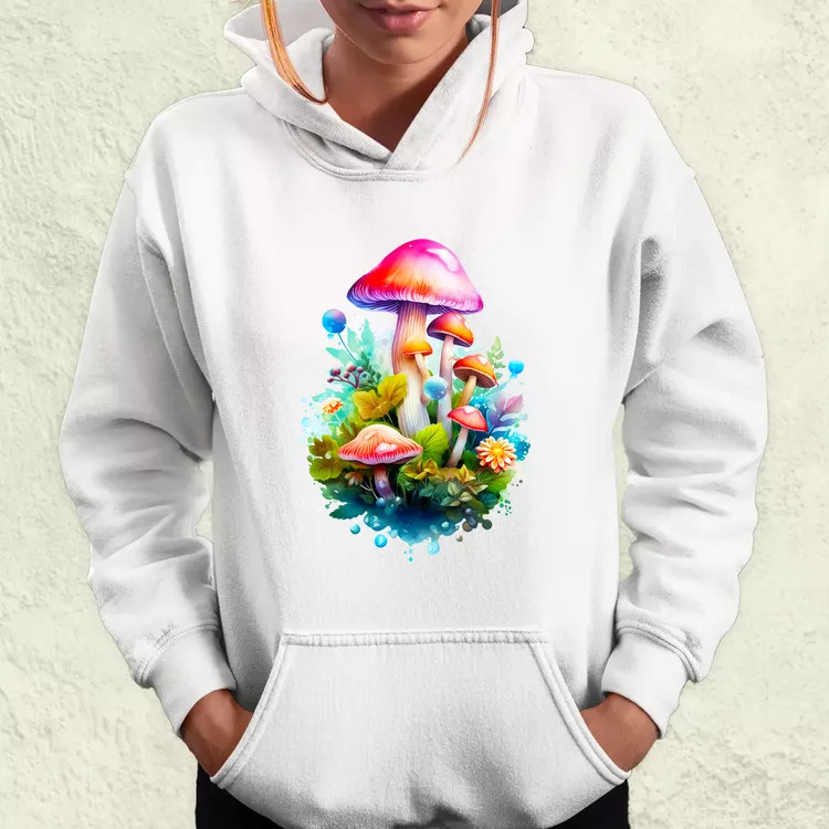 Kawaii varázsgomba v3 női pulóver
