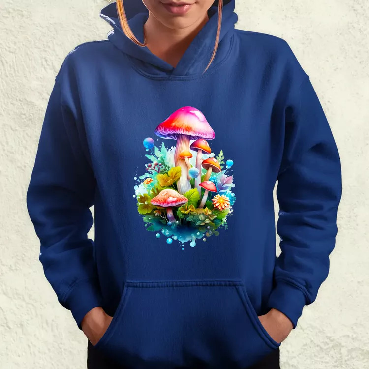 Kawaii varázsgomba v3 női pulóver