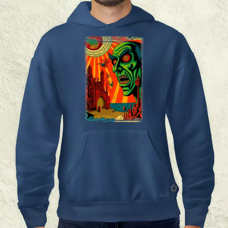Basil Wolverton fanart v7 férfi pulóver