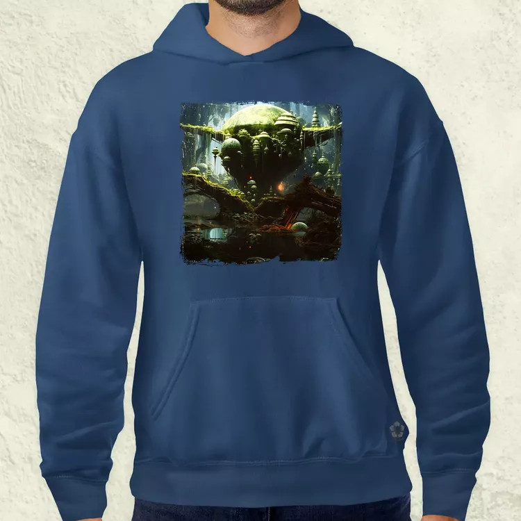 Pareidolia Yoda Dagobah fantázia v2 férfi pulóver