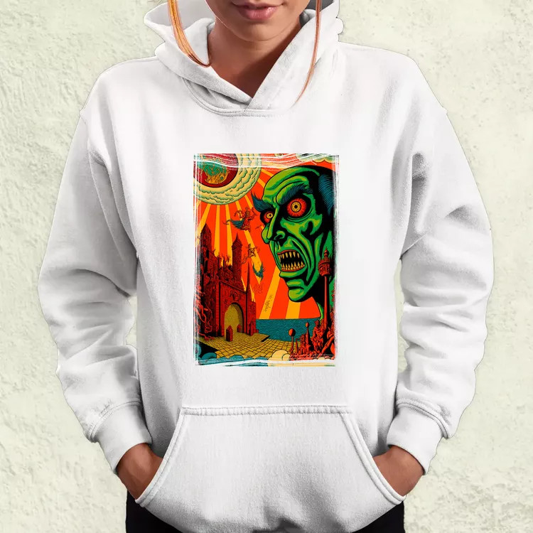 Basil Wolverton fanart v7 női pulóver