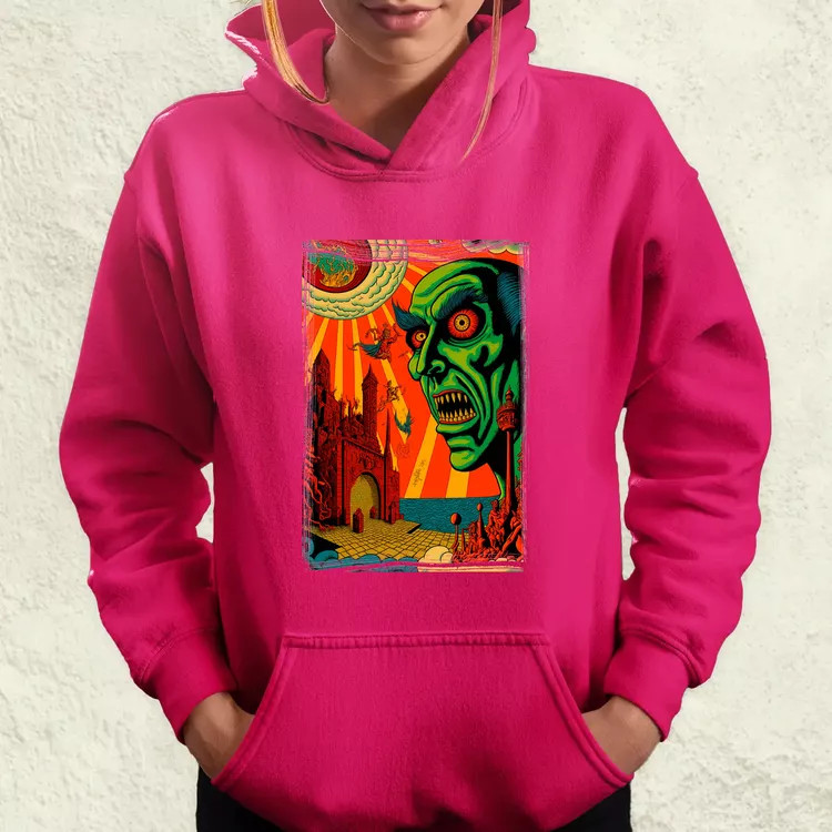 Basil Wolverton fanart v7 női pulóver