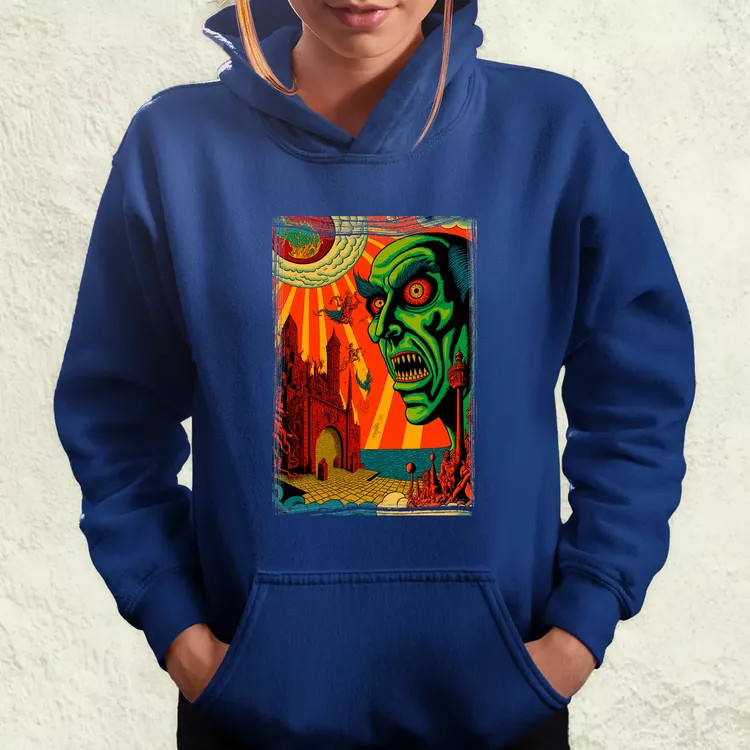 Basil Wolverton fanart v7 női pulóver