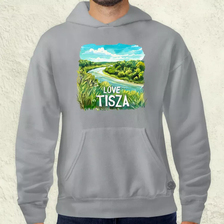 Love Tisza v18 férfi pulóver