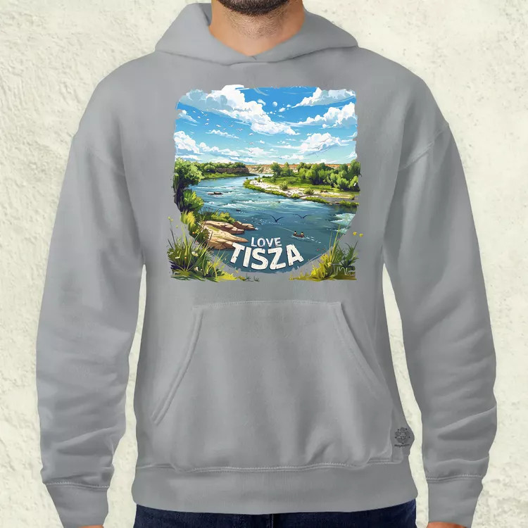Love Tisza v21 férfi pulóver