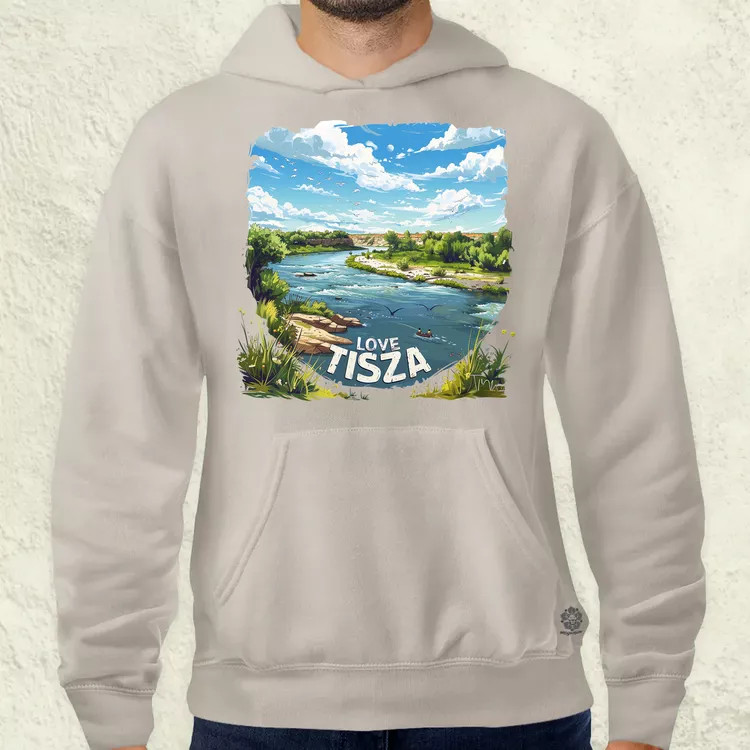 Love Tisza v21 férfi pulóver