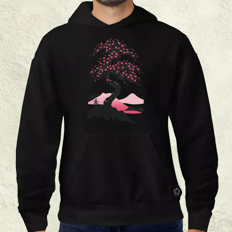 Minimalista sakura fa v4 férfi pulóver